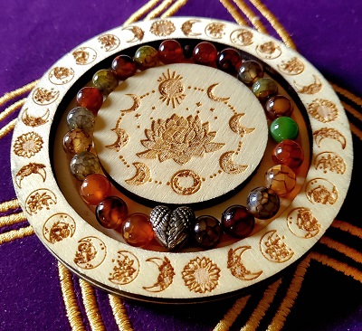 Bracelet coeur aile d'ange amour