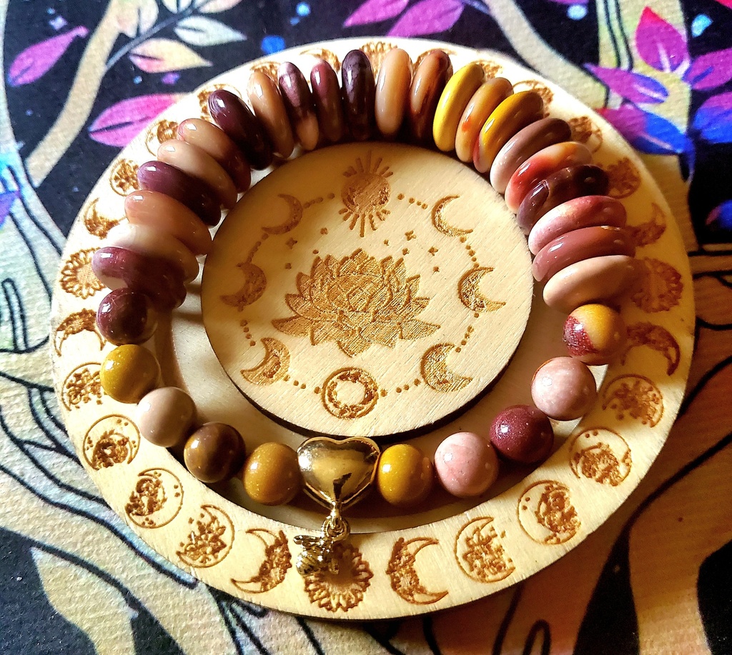 Bracelet Jaspe Mokaite