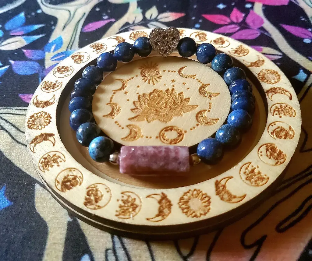 Bracelet Lépidolite