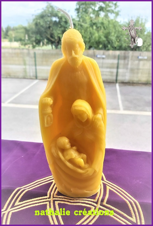 Bougie protection famille