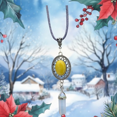 Pendentif Opaline Agate