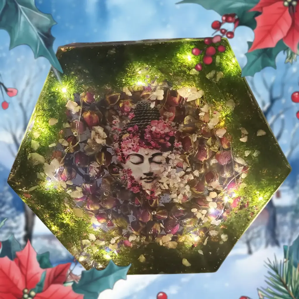 Bloc lumineux bouddha 