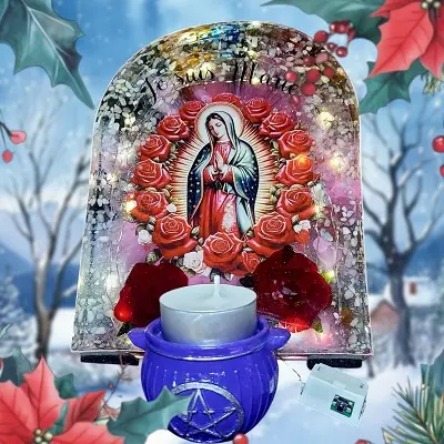 Bloc lumineux Vierge Marie 