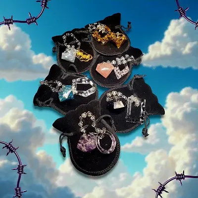 Pendule pointe merkaba ésotérique