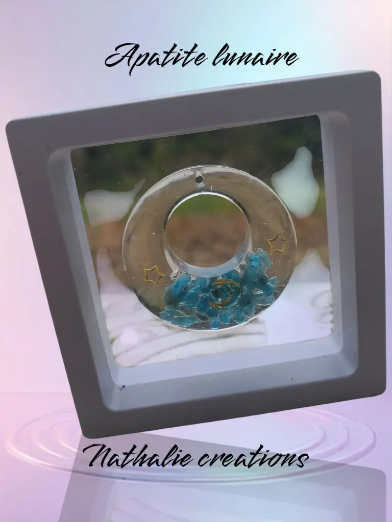Pendentif Apatite donus