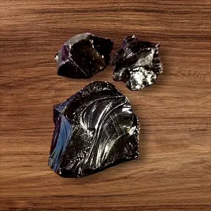 Obsidienne noire brute 