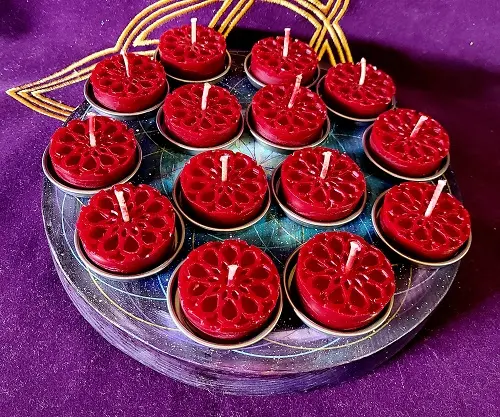 Chauffe plat mandala