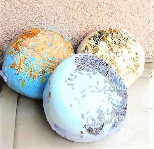 Bloc sel de bains huile essentielle