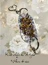 Porte clef fleur de vie 