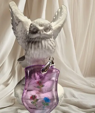 Pendentif petite rose