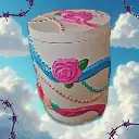 Bougie Fleur de rose
