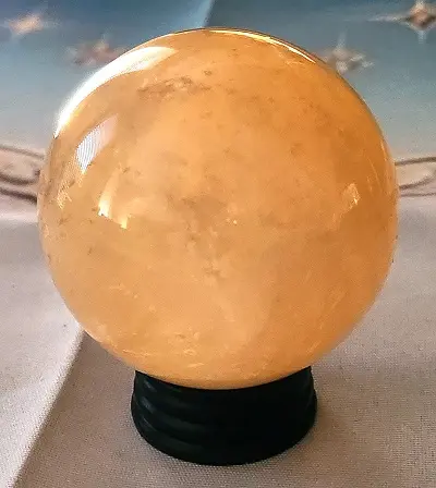 Calcite Jaune orangé