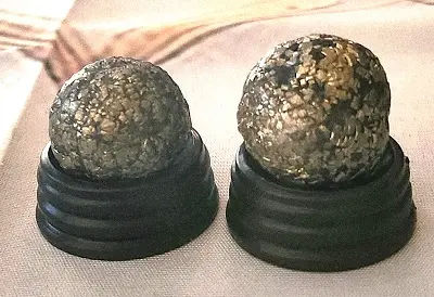 Pierre Spirale Boule Chalcopyrite