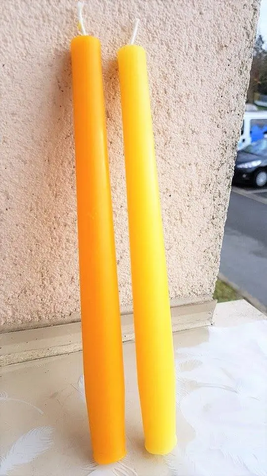 cierge cire abeille