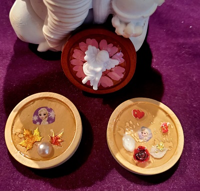 Pendentif enfant résine