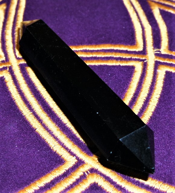 Bâtons obsidienne noire