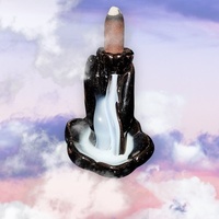 Encens cône support cascade reflux