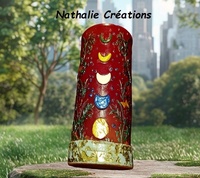 Bougie pilier lunaire