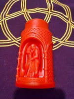 Bougie cire abeille Amour