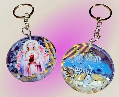 Porte clefs rond