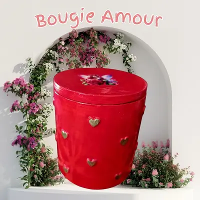 Bougie Petit Cœur féérique 