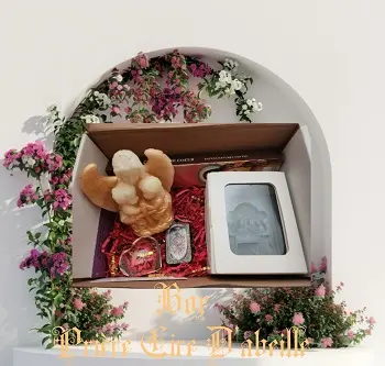 Box prière cire d'abeille