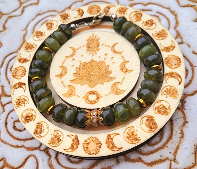 Bracelet Vésuvianite