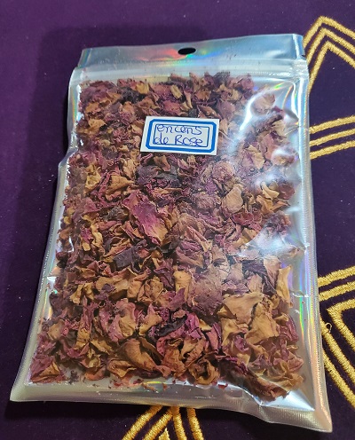 Encens de rose feuille naturel