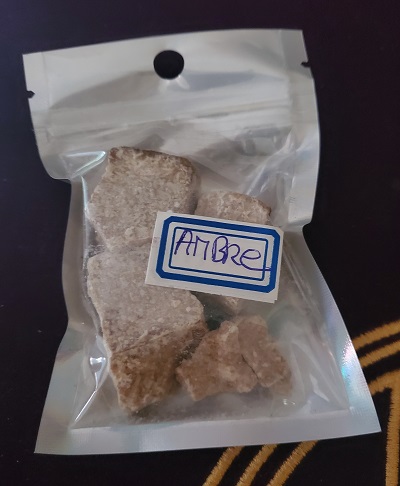 Encens racine ambre 