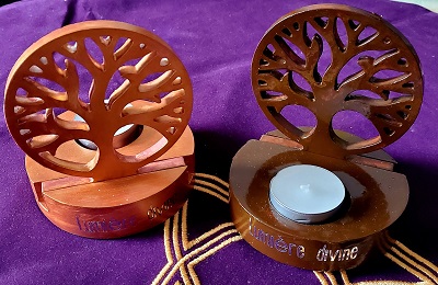 Support arbre vie chauffe plat