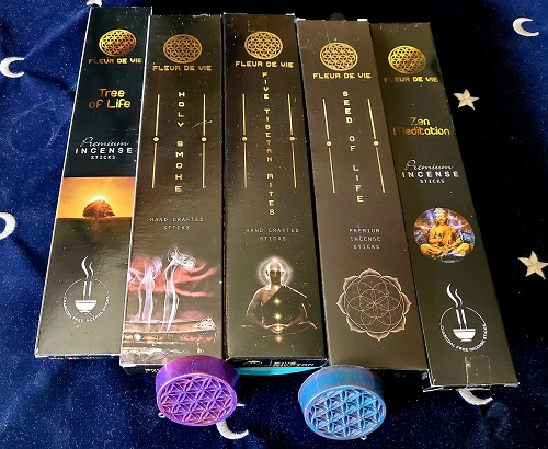 Fleur de vie tibétains