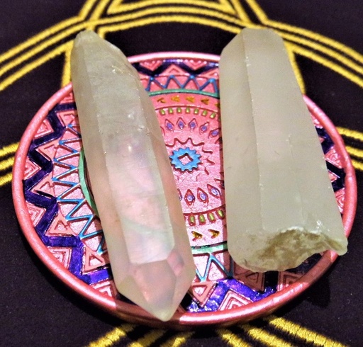Bâtons minéraux cristal de roche