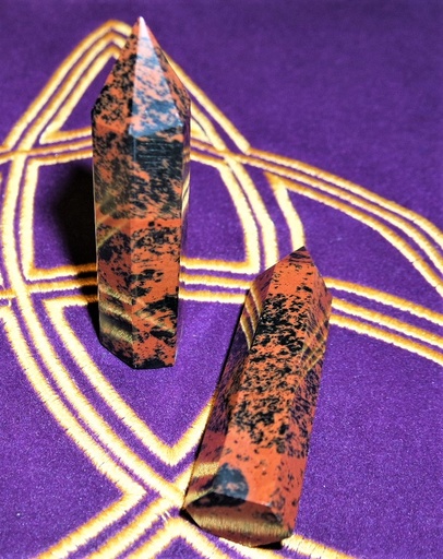 Bâtons Obsidienne accajou