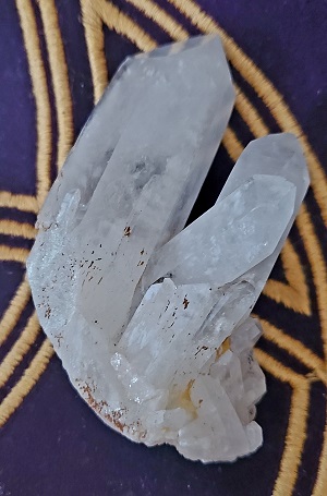 Bloc brute druze Cristal de roche