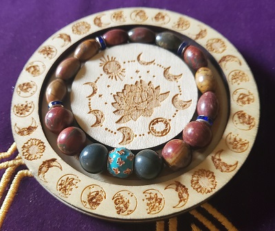 Bracelet Jaspe Picasso