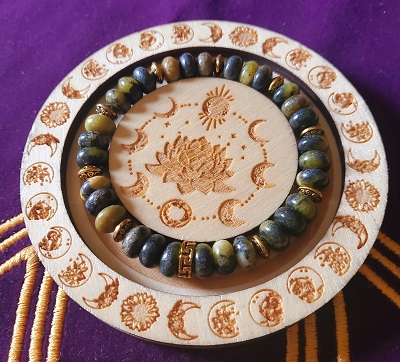 Bracelet Vésuvianite