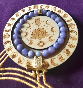 Bracelet Angélite couple