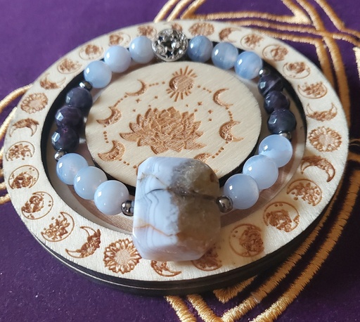 Bracelet Cacédoine Améthyste 
