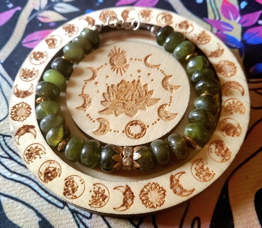 Bracelet Vésuvianite