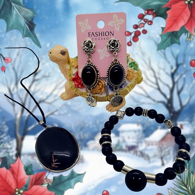 Parure 3 pièces Onyx 