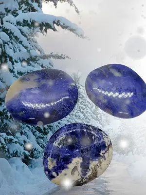 Galet Sodalite 