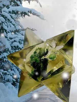Merkaba Aventurine verte