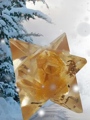 Merkaba Aventurine jaune