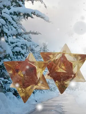 Merkaba Jaspe rouge