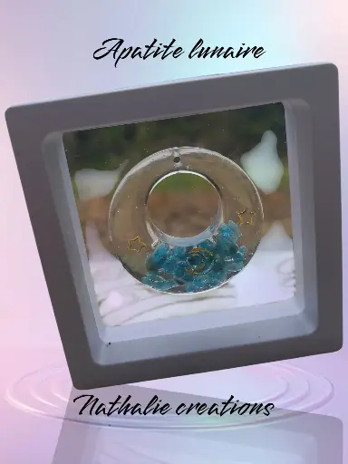 Pendentif Apatite donus