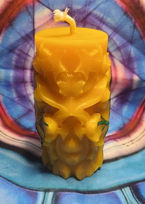 Bougie Automne nettoyage