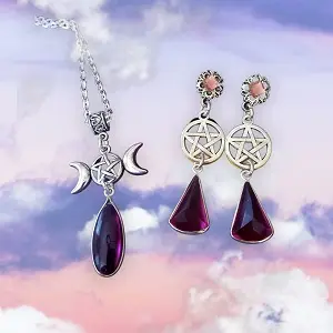 Rubellite pentacle 
