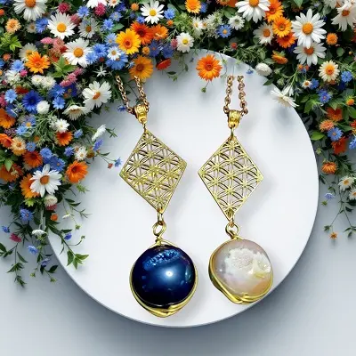 Agate boule Druze 
