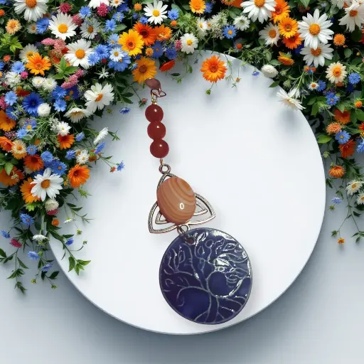 Pendentif triskel arbre de vie 