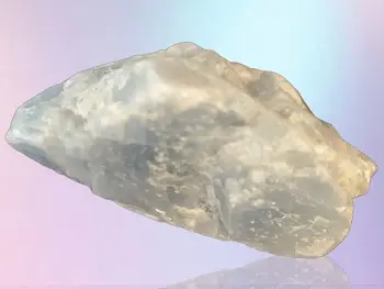 Calcite bleu pierre rouler brut